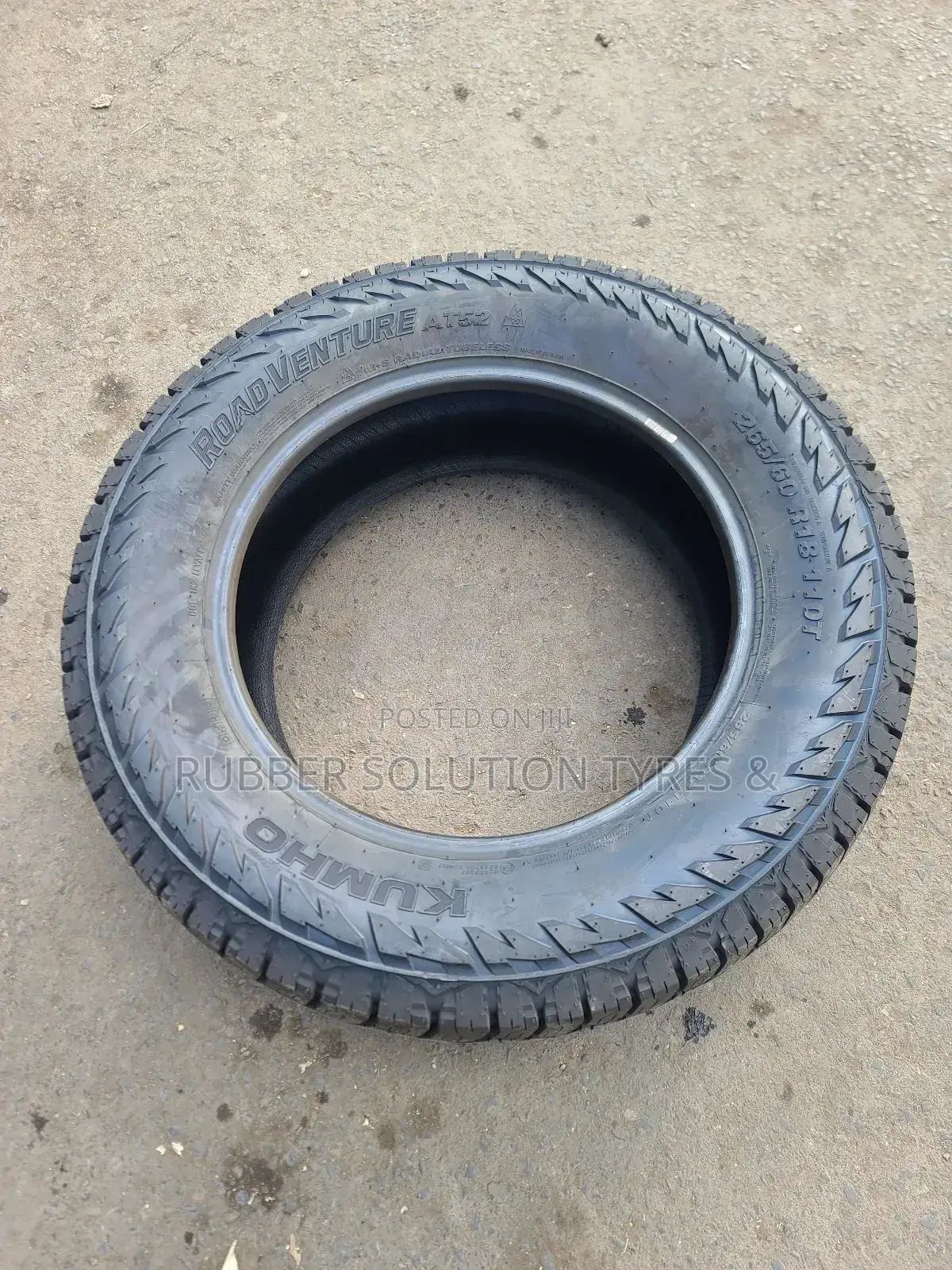 265 /60 R18 Kumho Tyres Roadventure a/T52 All-Terrain