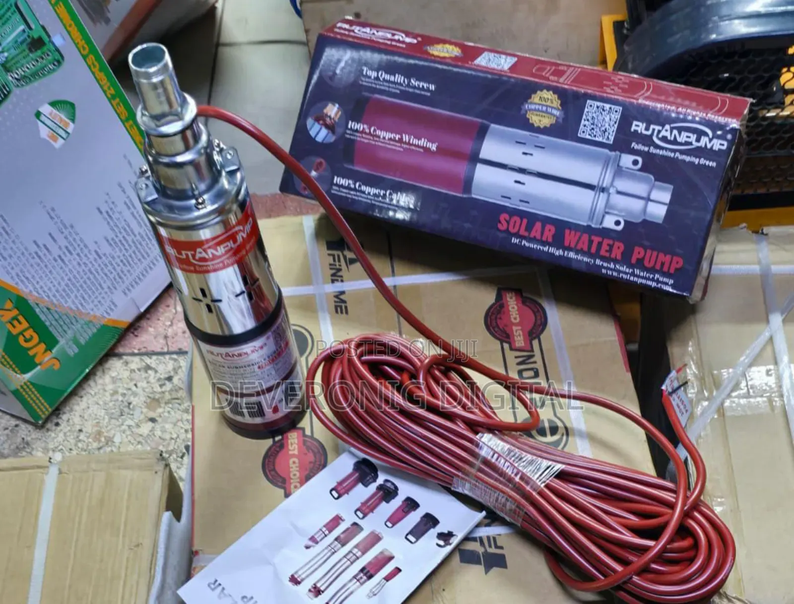Rutant Submersible Water Pump 24v