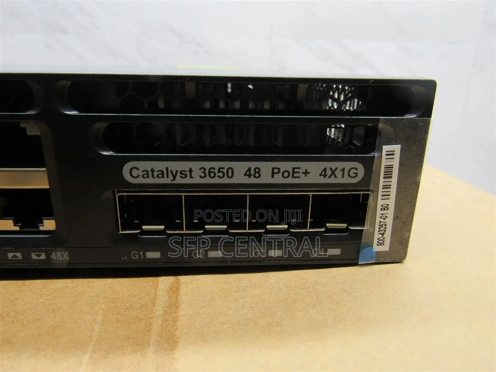 Cisco Catalyst Ws-C3650-48fs-L Series Ethernet Switch 1025w Psu