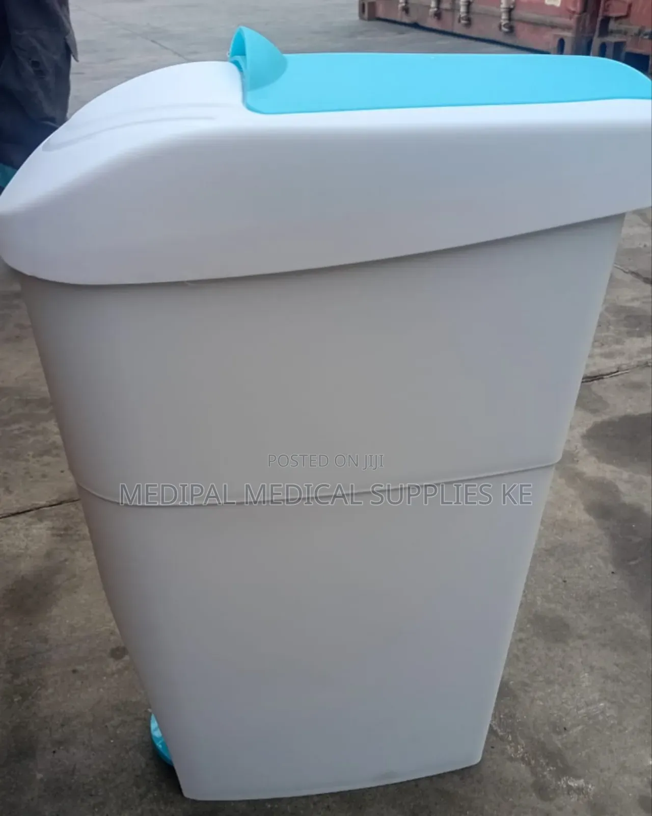 White Sanitary Bin