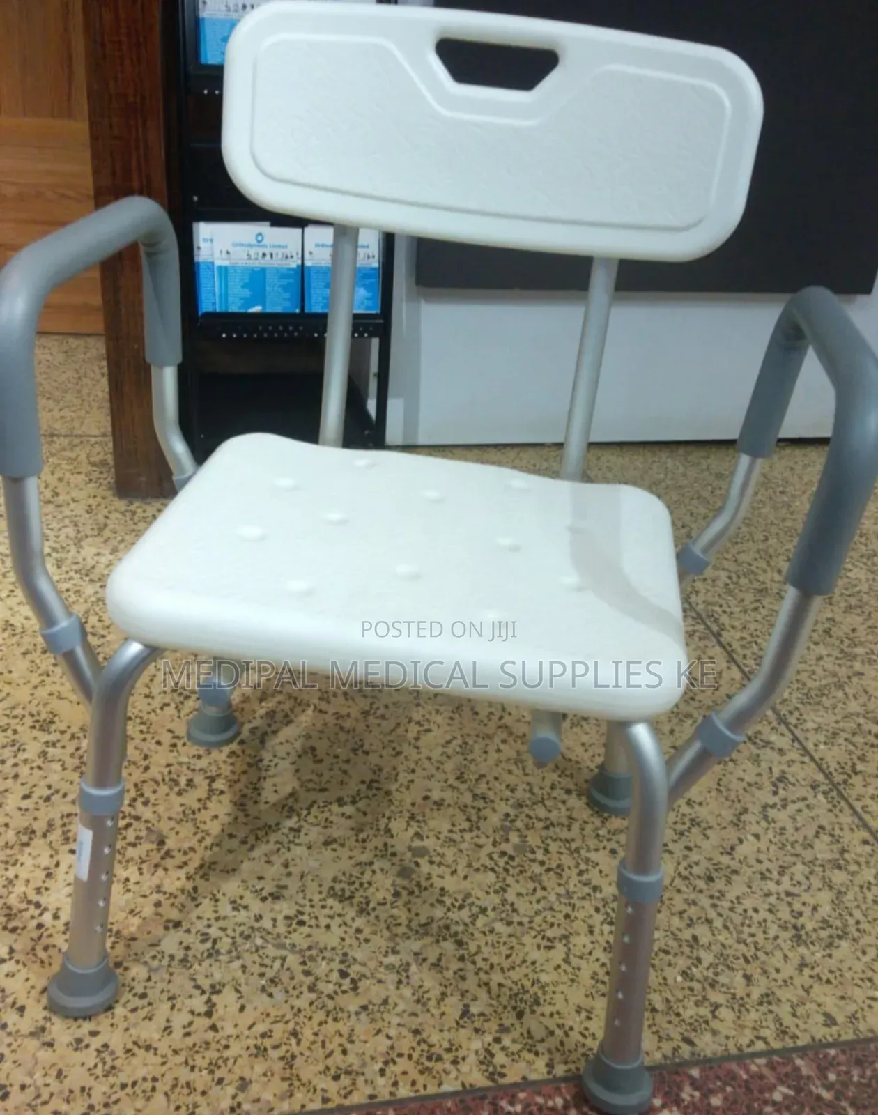 Shower Chair With Hand Rest