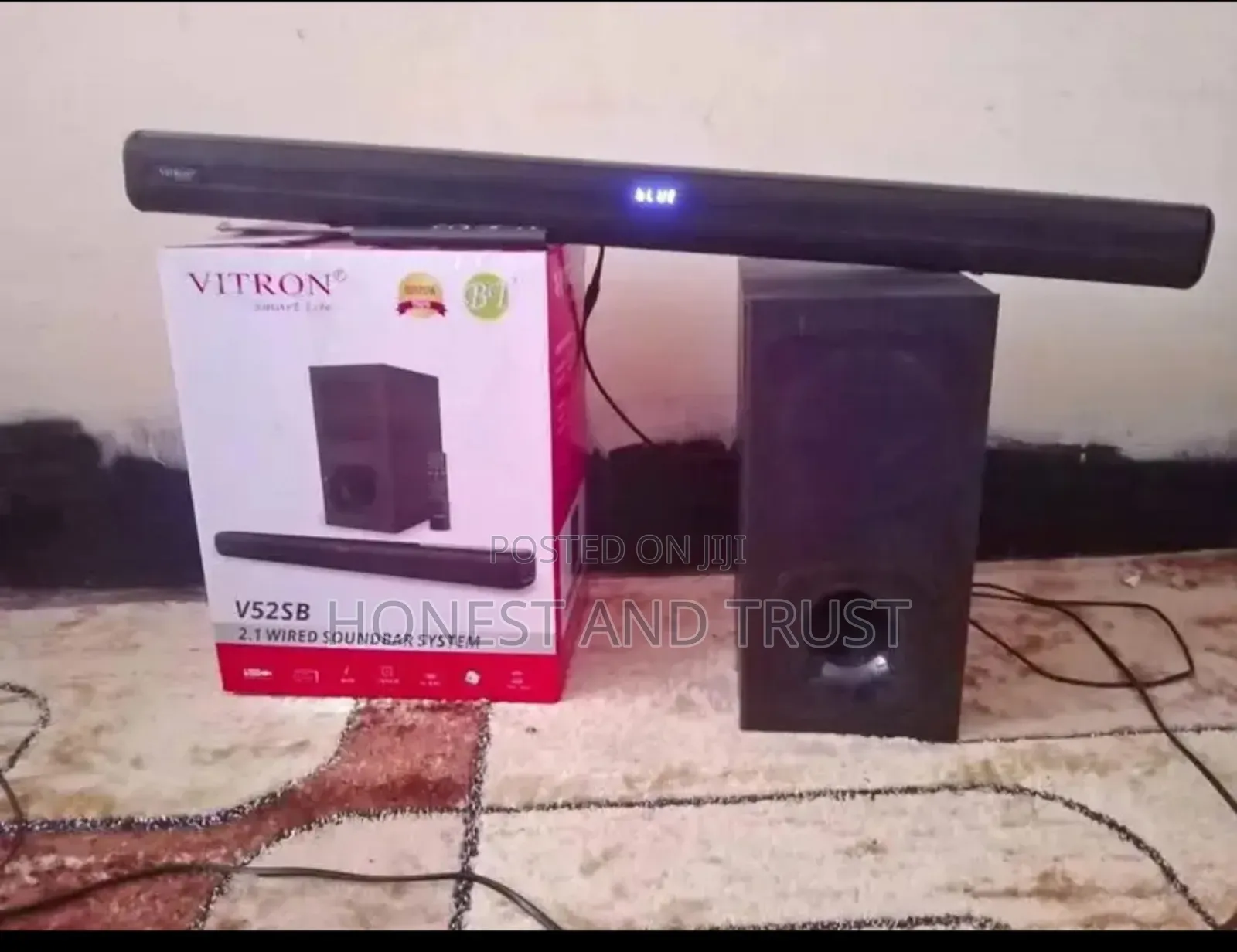 2.1 Wired ,V52sb Vitron Sound Bar System