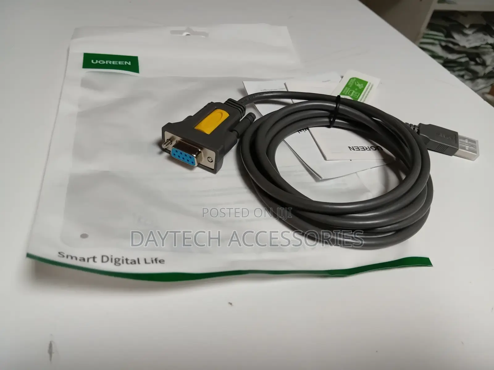 Ugreen Usb 2.0 Male to Db9 Rs-232 Female Adapter Cable 1.5 Meters