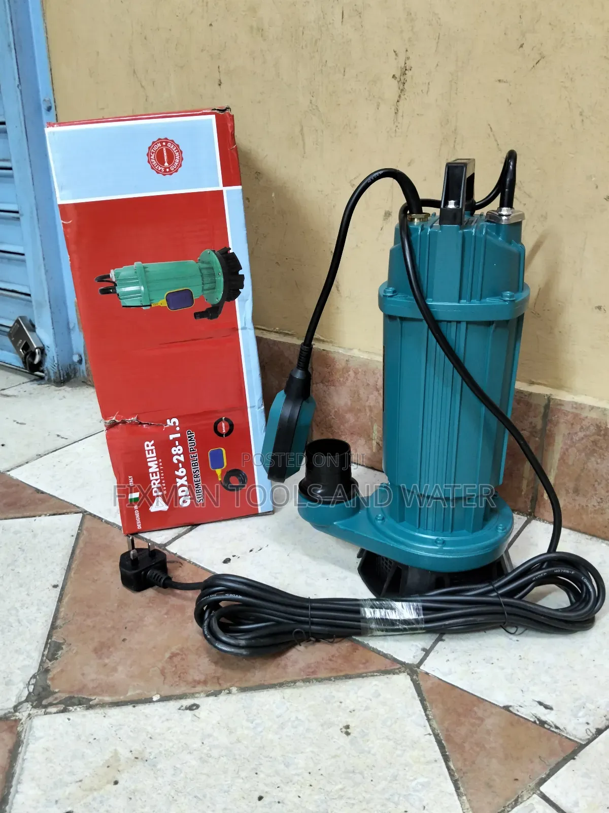 Premier Underground Water Pump 2 Hp 28 M Height 6000l/Hr