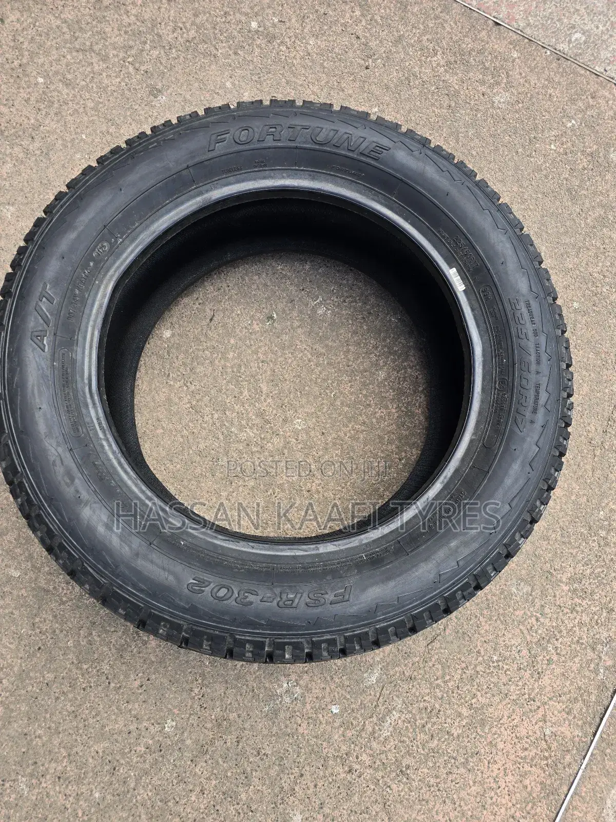 225/60r17 Fortune Tyre A/T