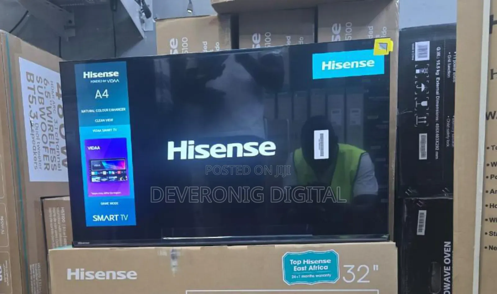 Hisense 32a4qken Smart Frameless Tv