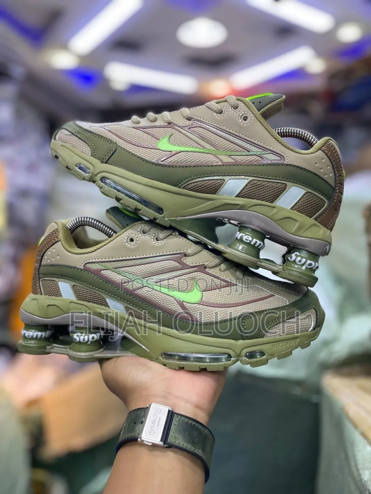 Nike Shox Supreme Neutral Olive