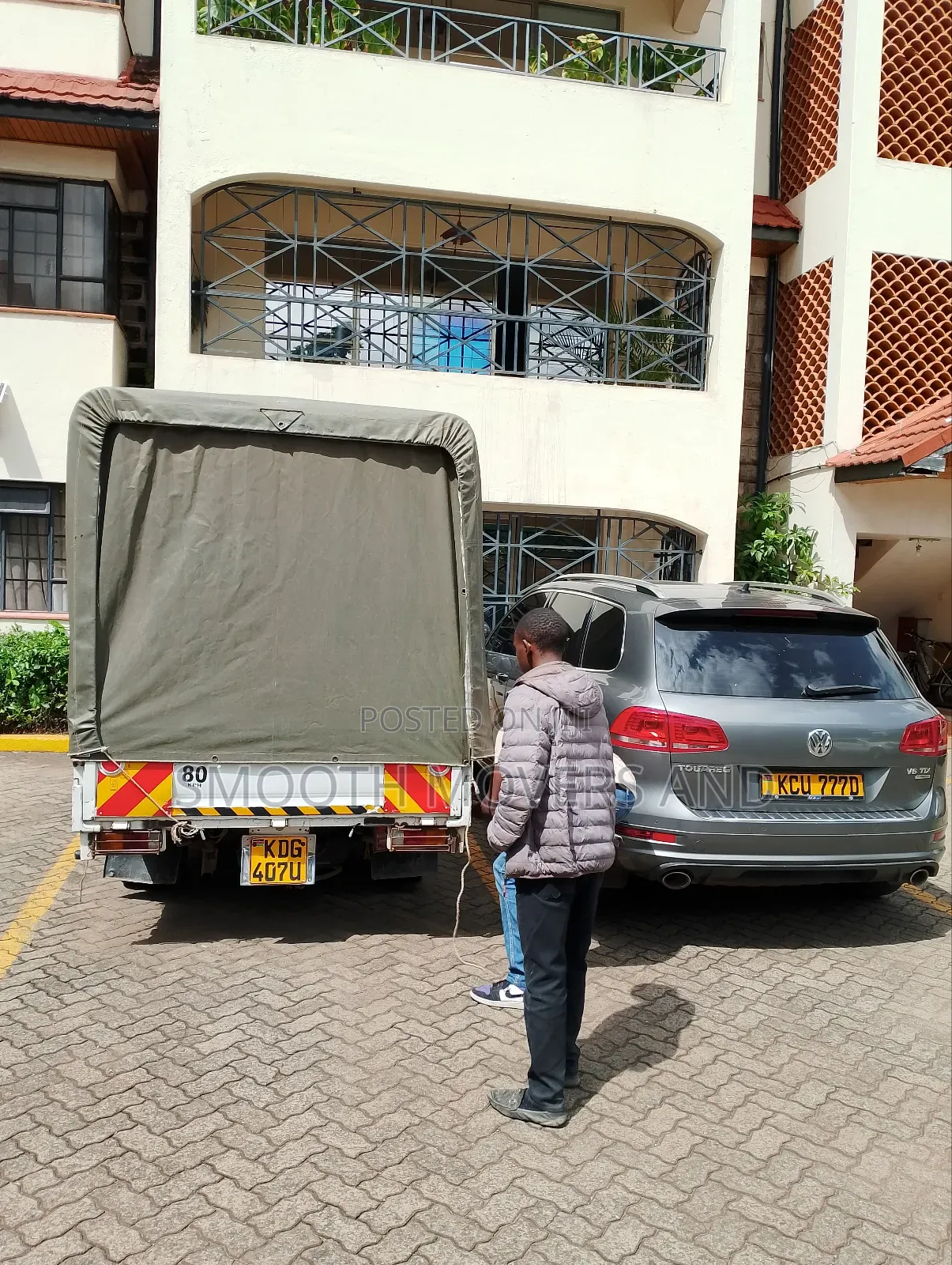 Small Trucks Available for Transport and Logistics Services.