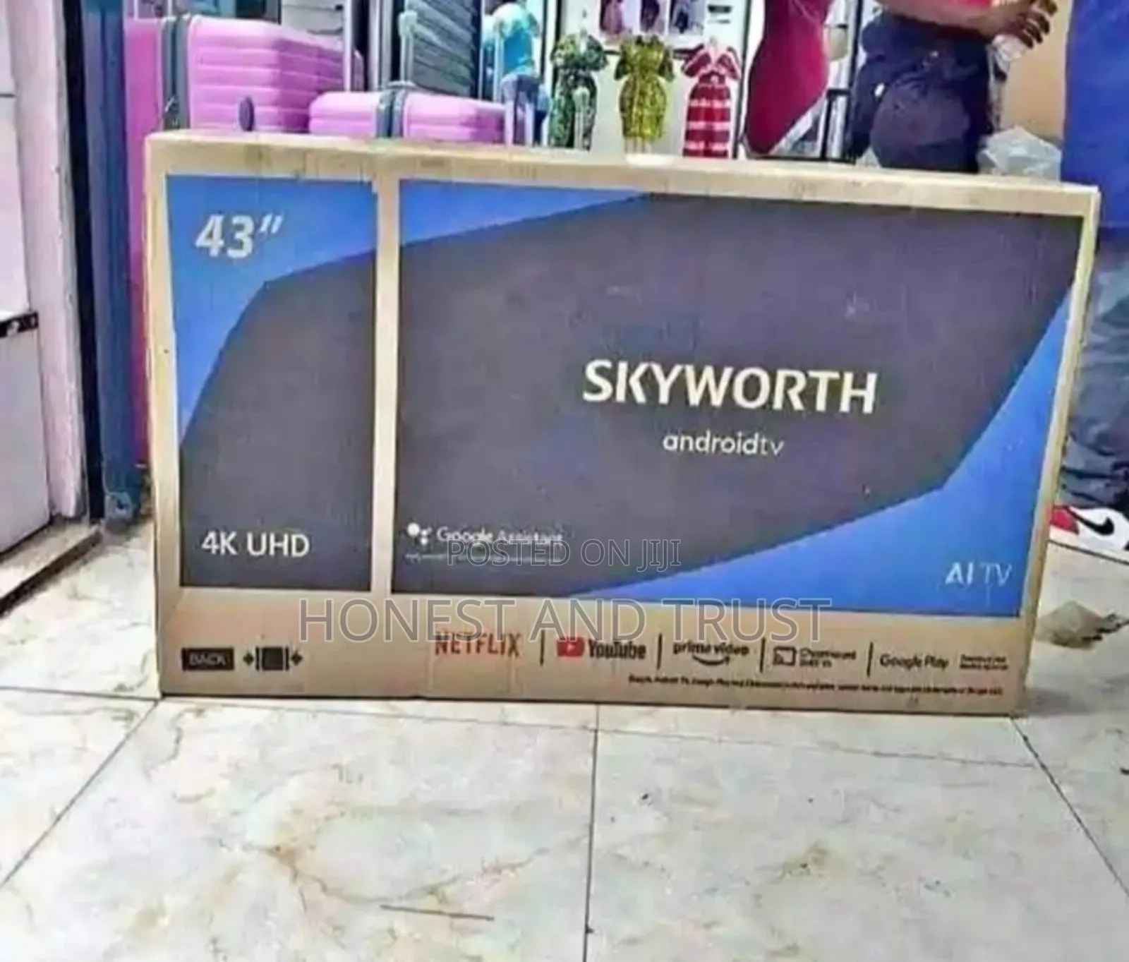 Skyworth 43 Inch Smart Tv Fhd43 14 Months Warranty