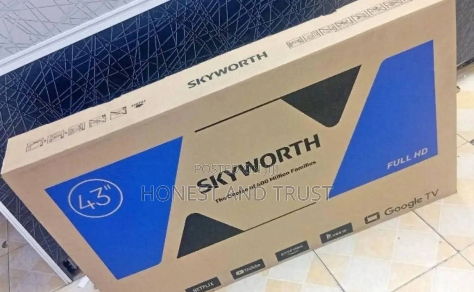 Netflix Youtube Skyworth 43 Inch Smart Tv Fhd43