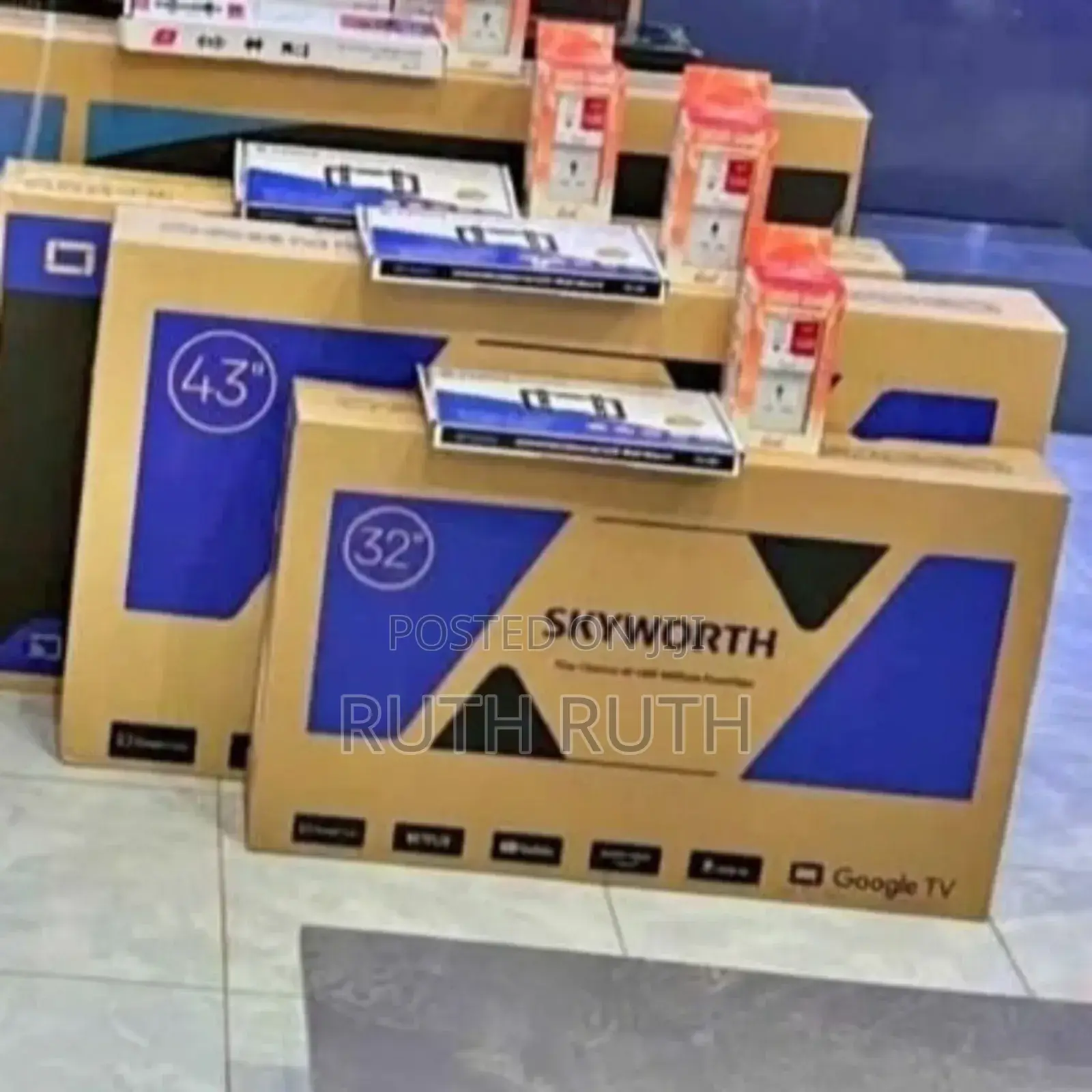 Frameless Skyworth 32 Inch Smart Tv Fhd32