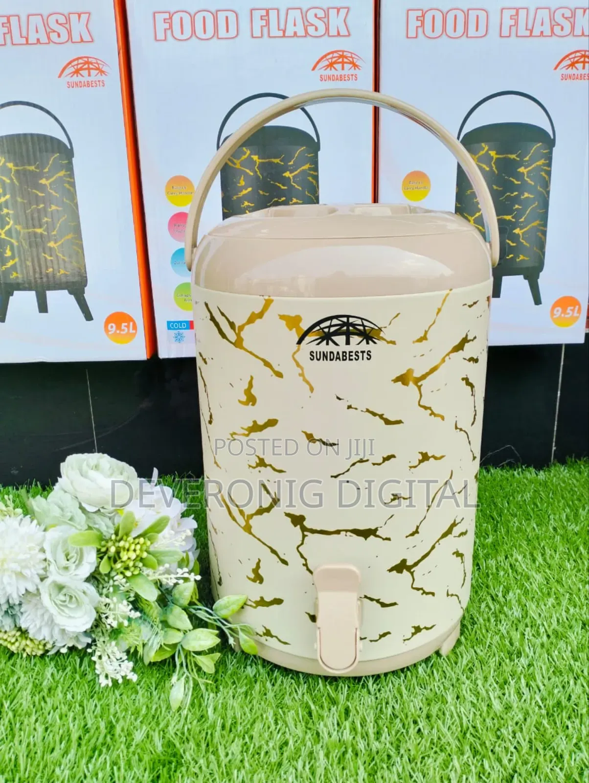 9.5ltr Tea Urn With Marble Effect