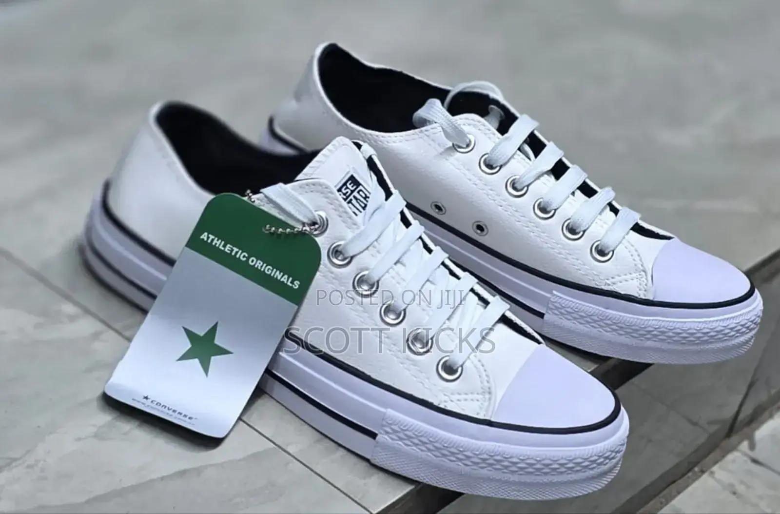 Leather Converse