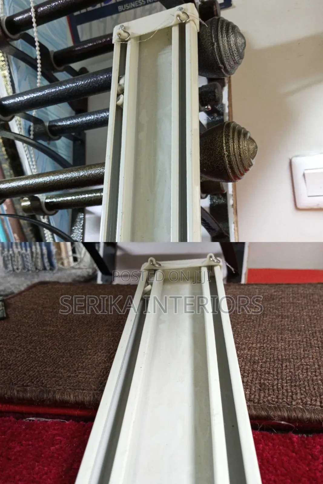 Environmental Friendly Curtain Rails Double Curtain Rails Dentition