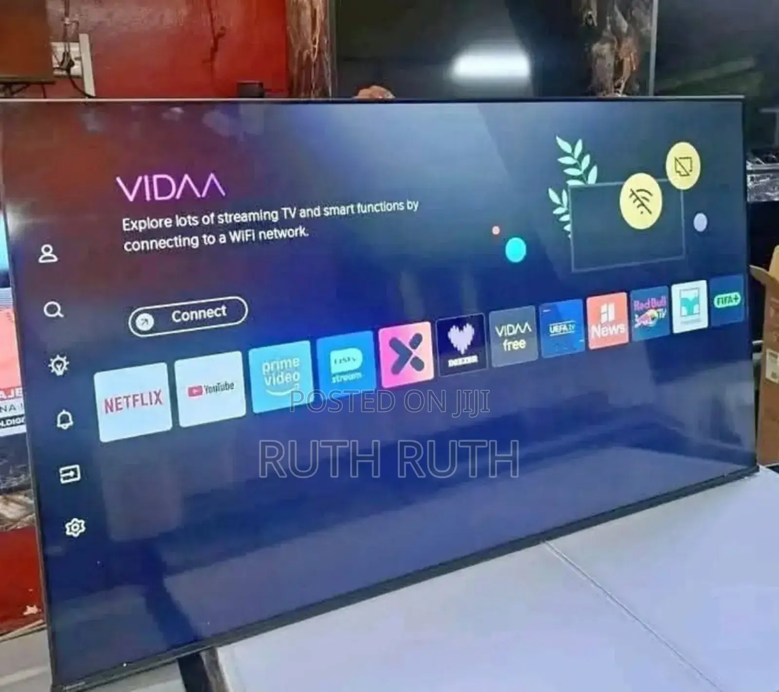 Vidaa Vision 65 Inch 4 K Television v-Series