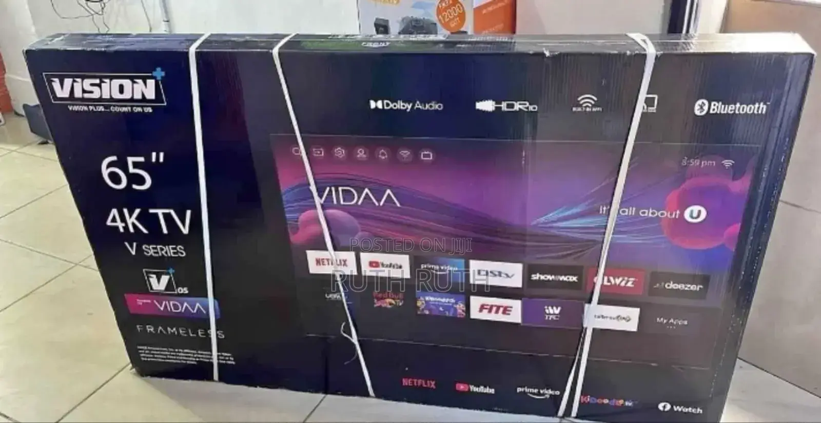 Dolby Audio Vision 65 Inch 4 K Television v-Series