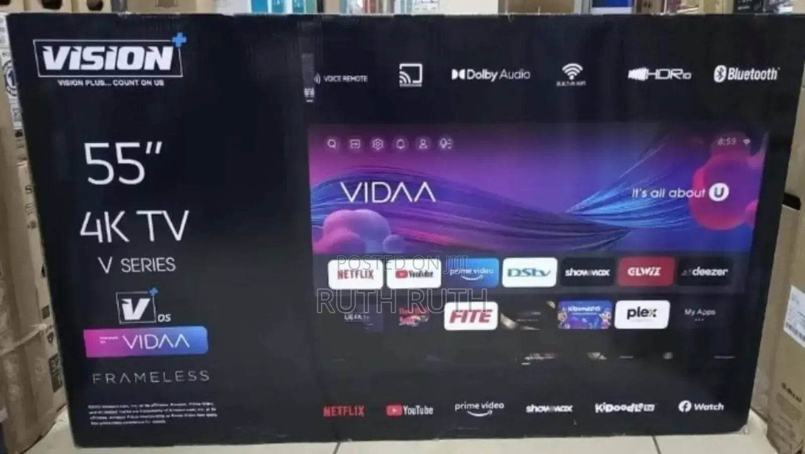 Vision 55 Inch 4 K Television v-Series