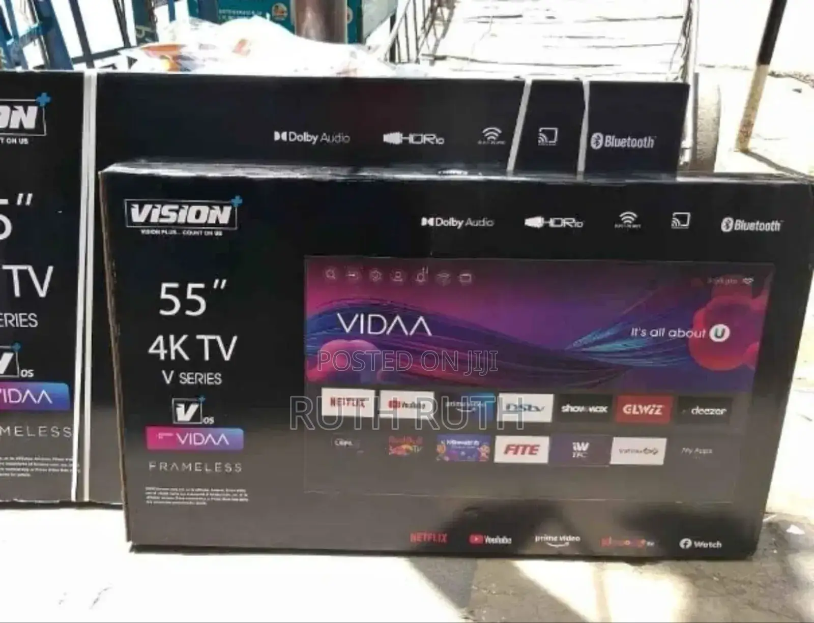 Bluey Enablef Vision 55 Inch 4 K Television v-Series