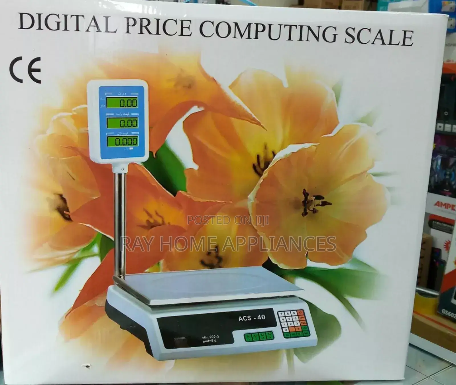 Acs Scale 40kg With Arm