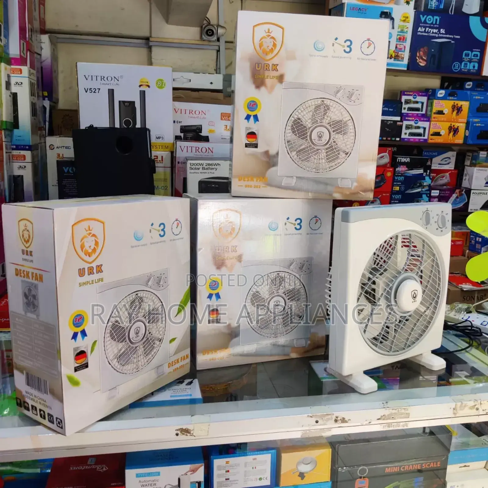Urk Desk Fan