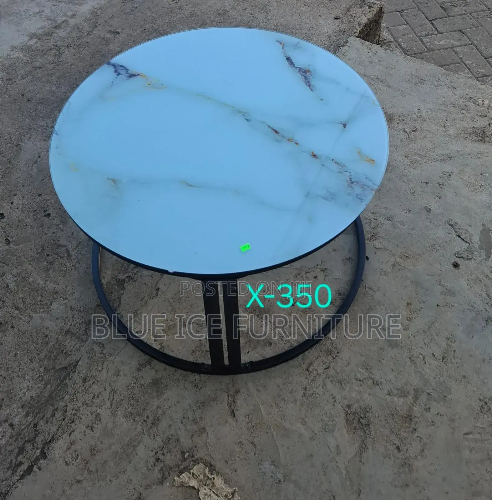 White Black Coffee Table