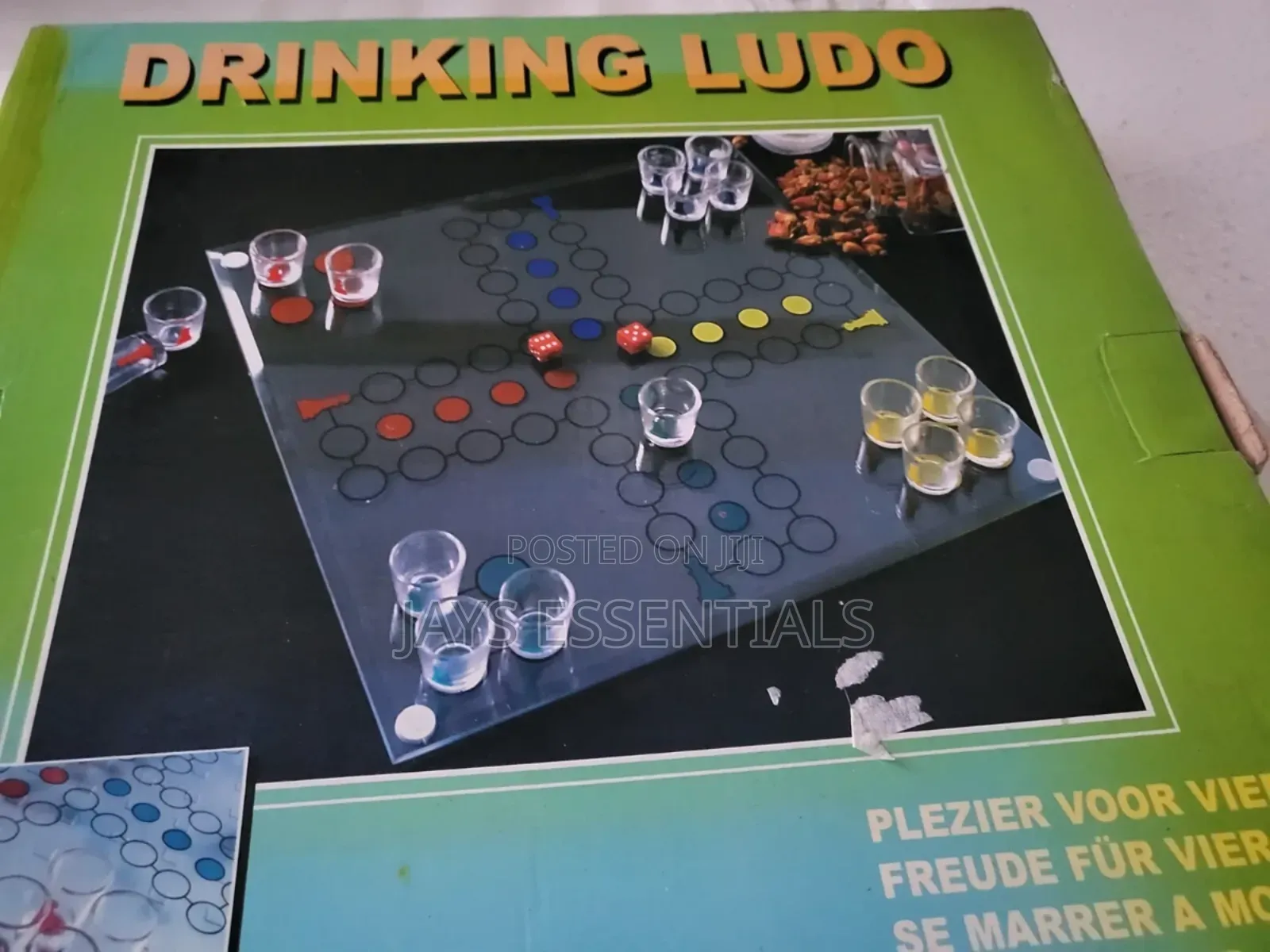 Drinking Ludo Board Game