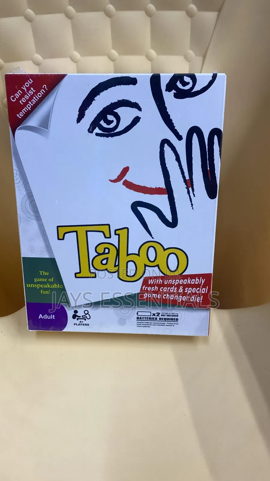 Taboo Card Board Game