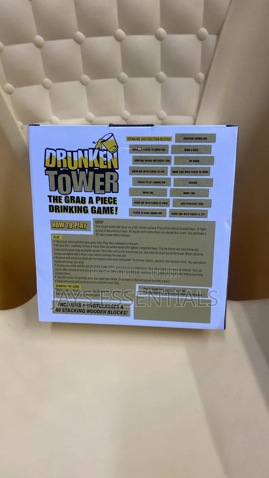 Drunken Tower Party Game