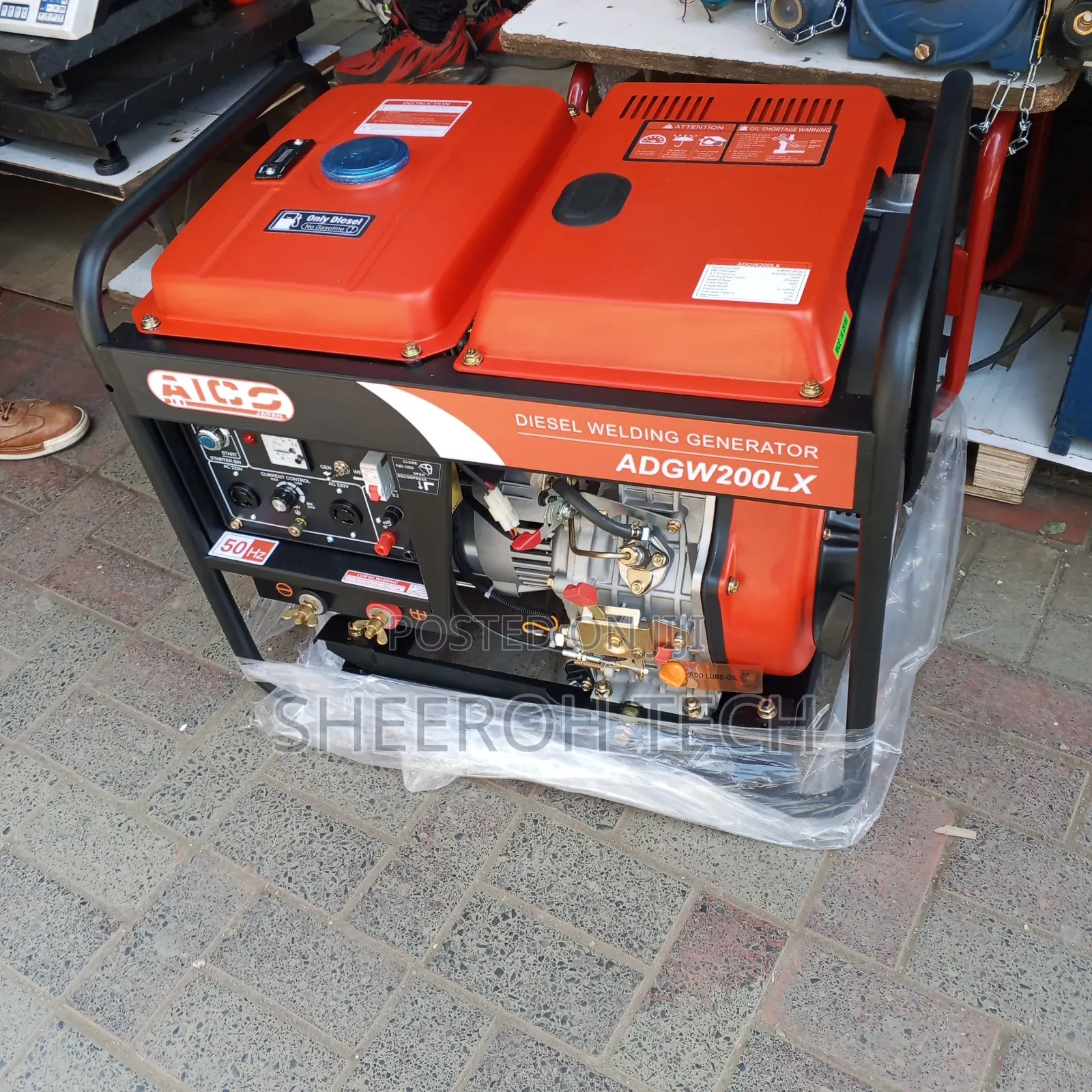 200amps Aico Diesel Welding Generator 7.5kva