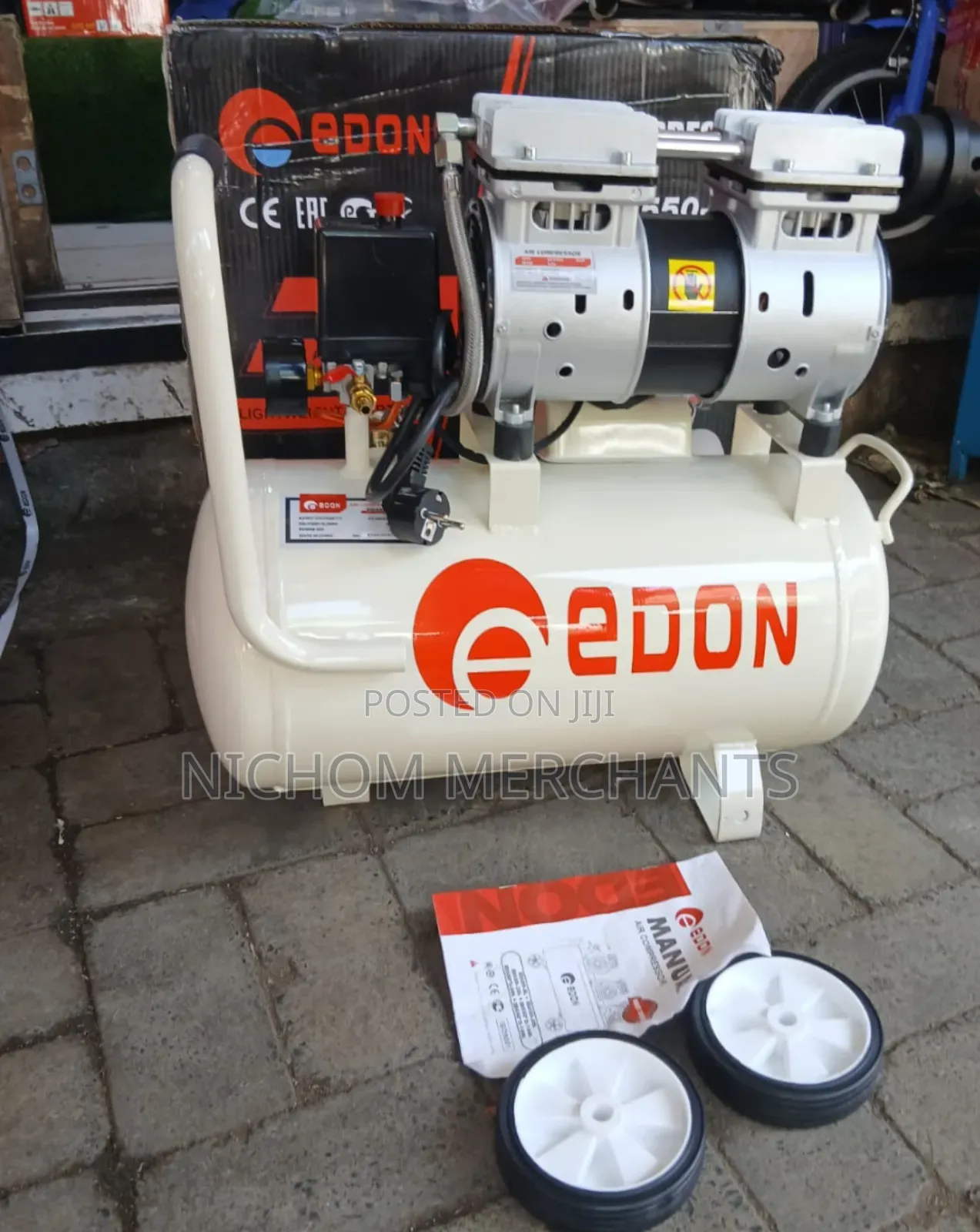 Edon 25ltrs Silent Air Compressor/25litres Air Compressor