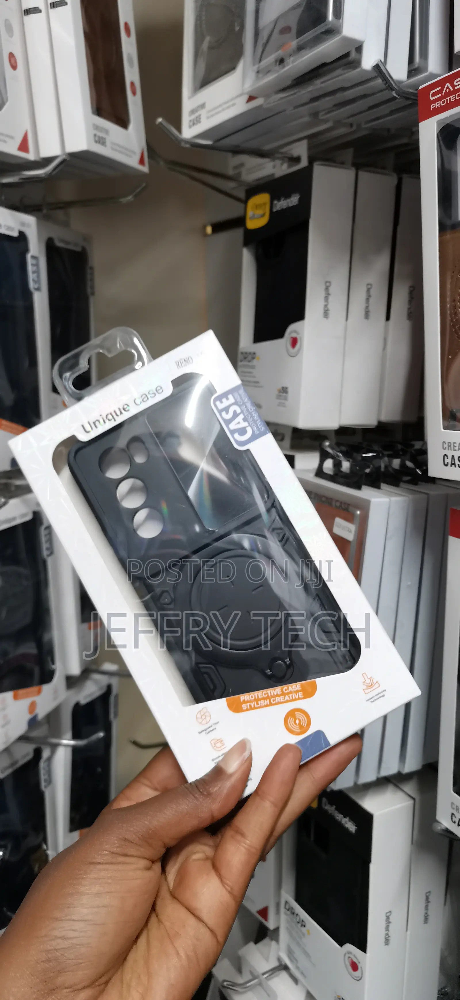 Donki Oppo Reno 12 Ring Magsafe Hard Case With Sliding Camshield