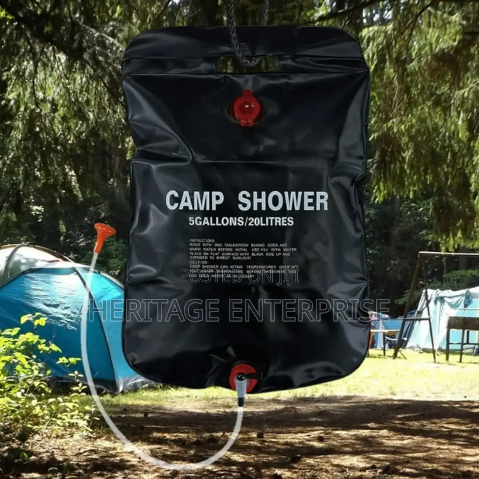 Camp Shower Water,