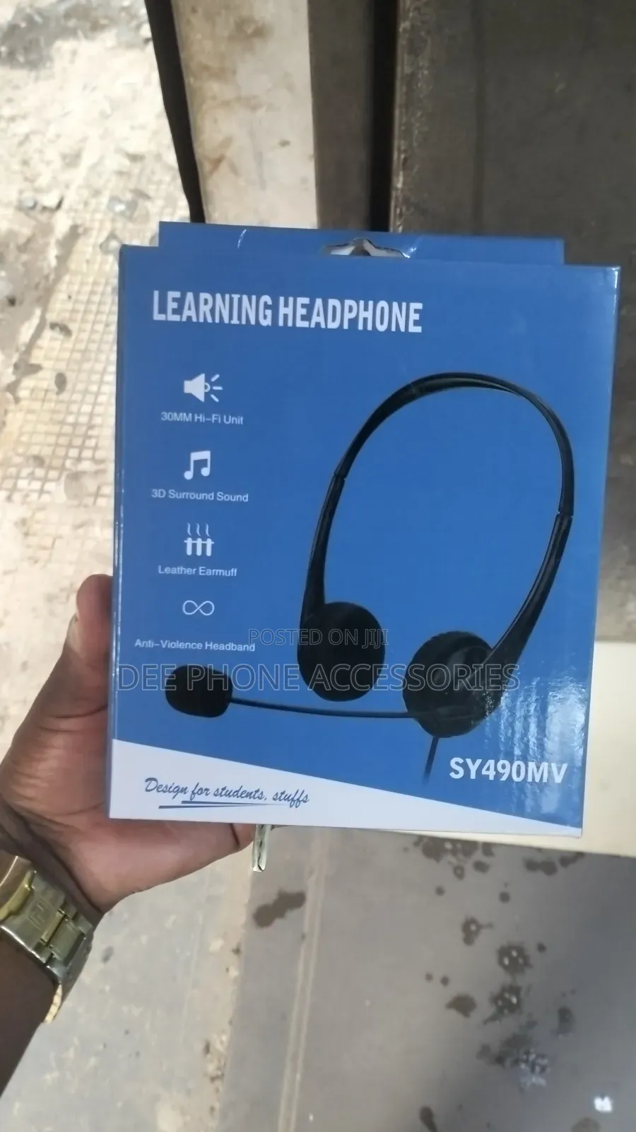 3.5mm Sy 490 Mv Wired Learning Headphones