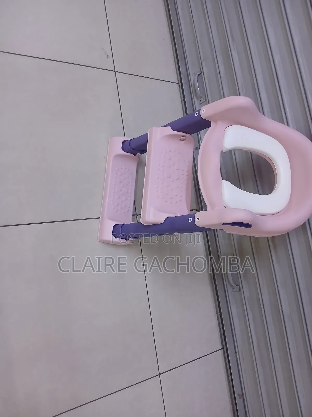 Toilet Trainer With Step Stool / Toilet Ladder
