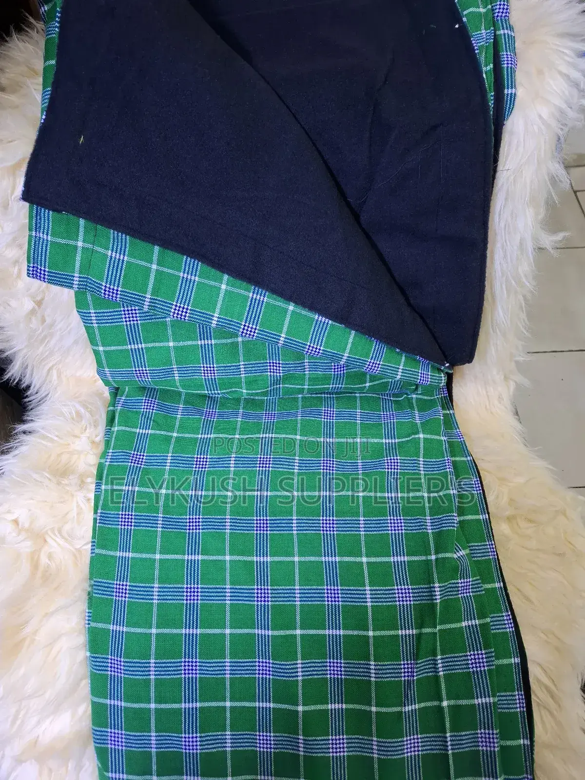 Maasai Shuka With Fleece