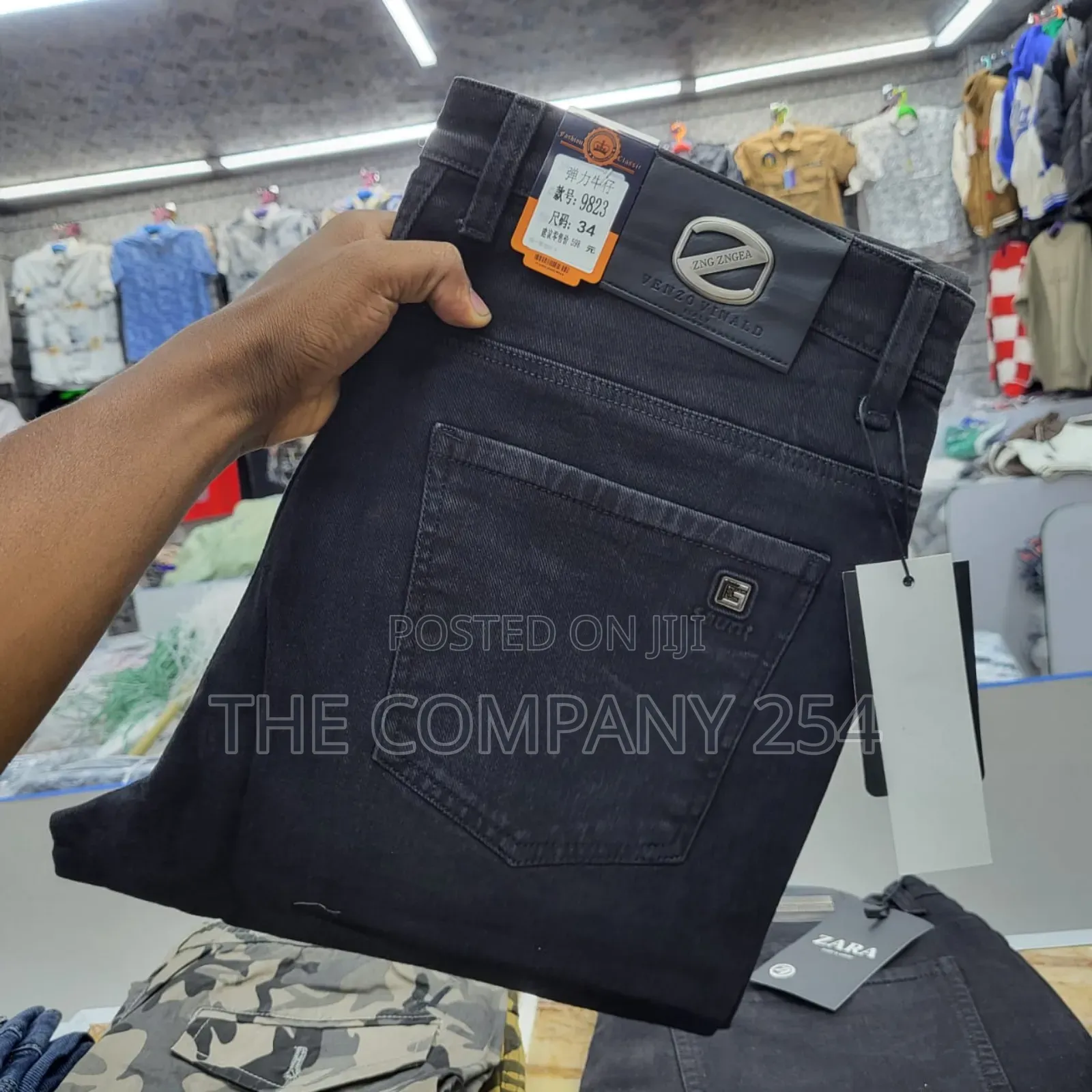 Quality Casual Denim Straight Men Official Jeans