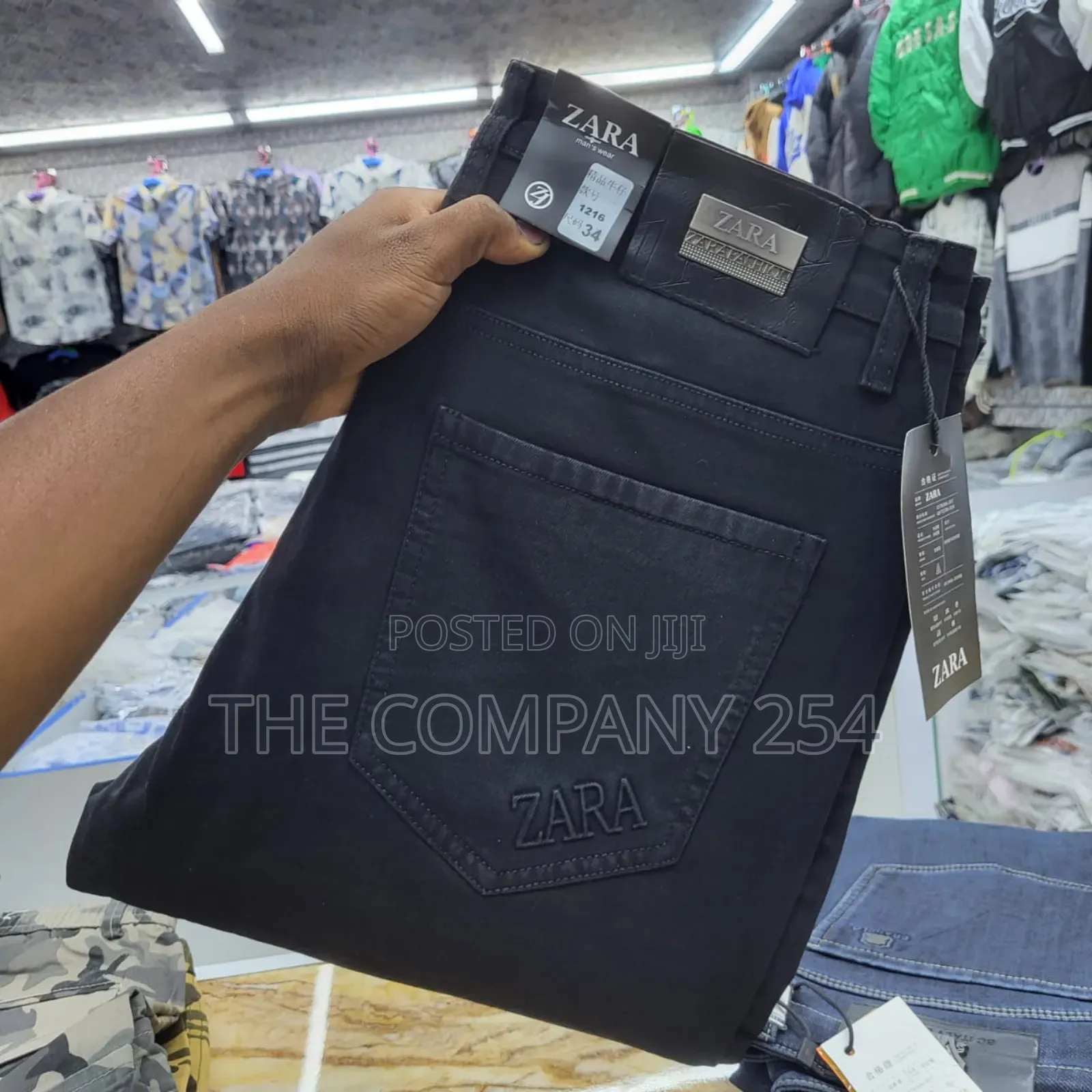 Quality Casual Denim Straight Men Official Jeans