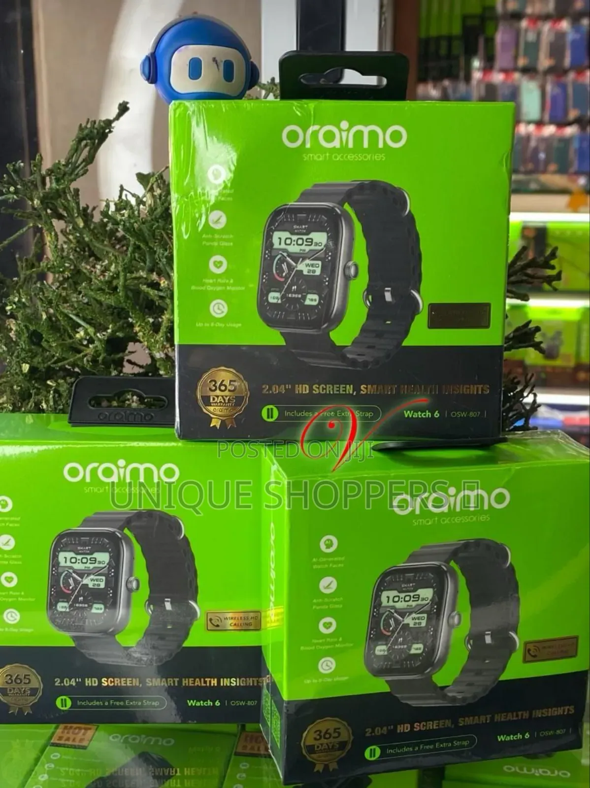 Oraimo Watch 6 Osw-807 Anti-Scratch Panda Glass