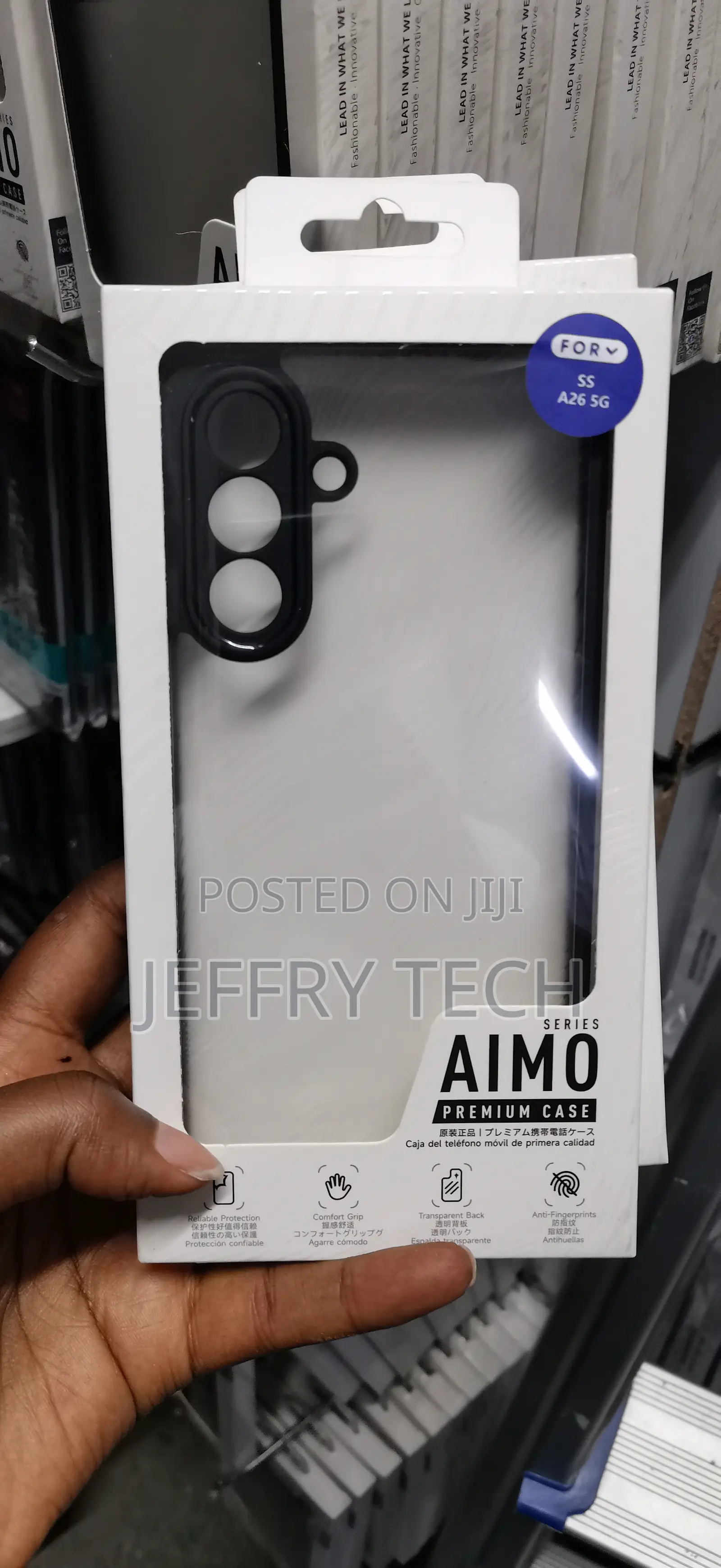 Ducduc Aimo Series Clear Tpu Hard Cover for Samsung Galaxy A26 5g