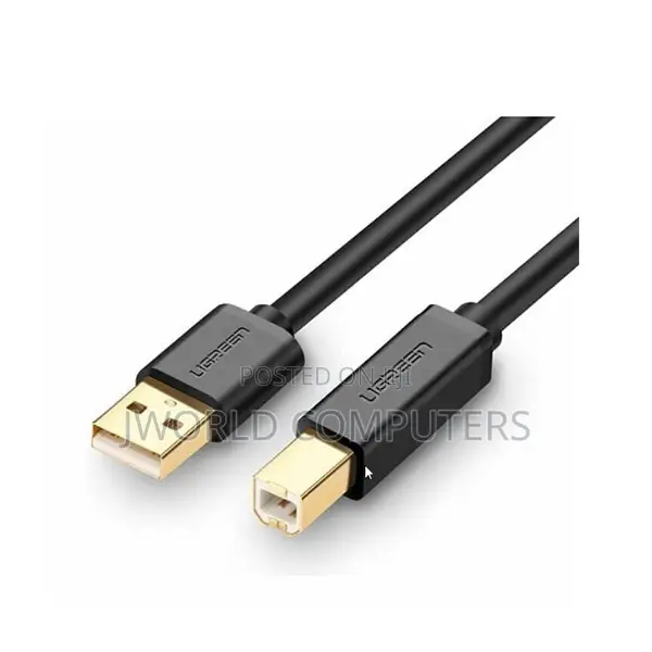 Ugreen Usb-a 2.0 Am to Bm Print Cable 3m (Black) - Us135