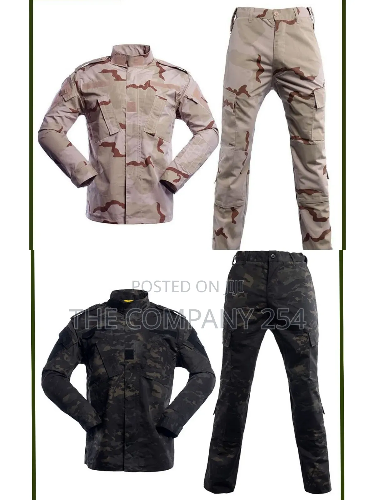 Quality Casual Outdoor Hiking Chinese Collar Bdu Tactics Uniform