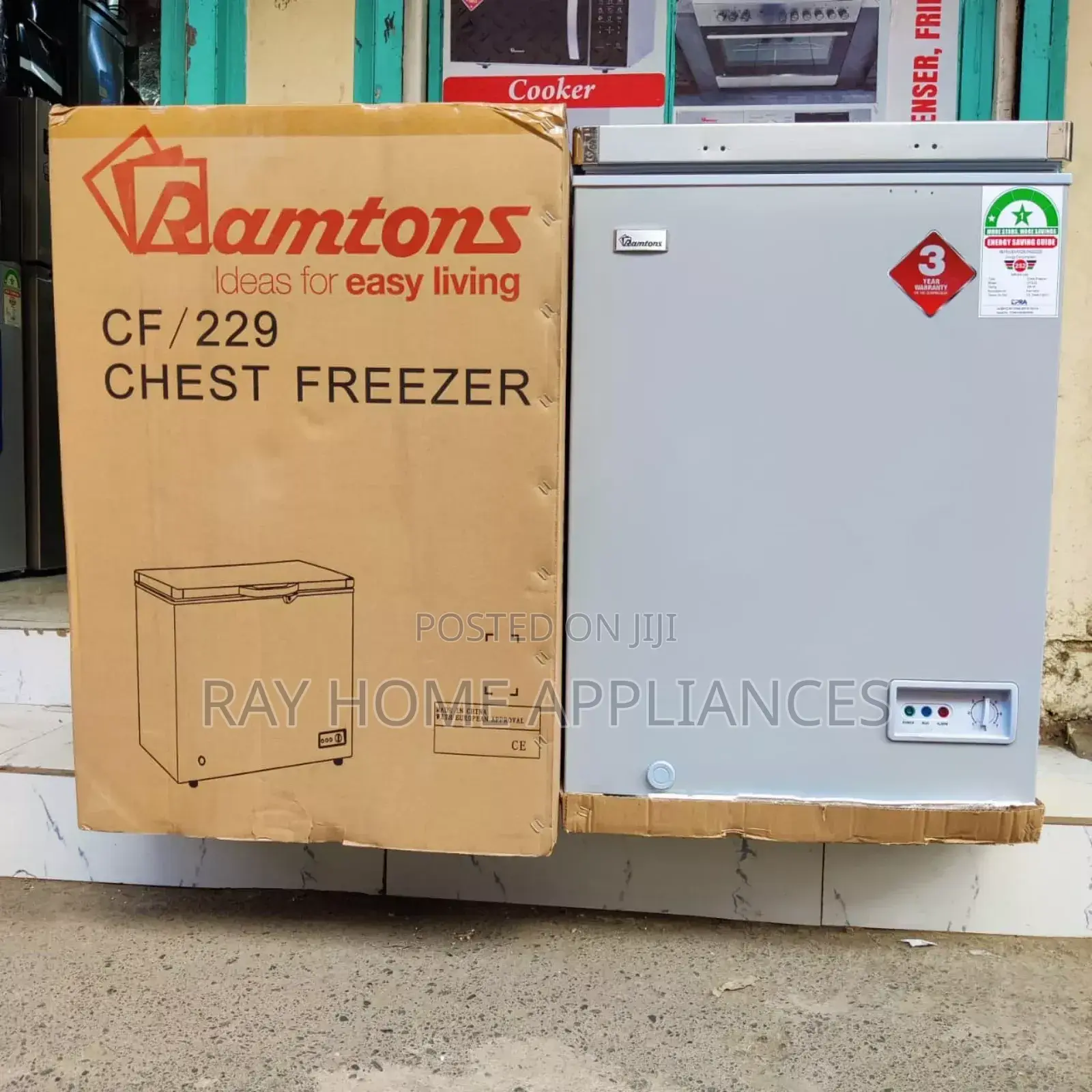 Ramtons Chest Freezer 93l Cf229