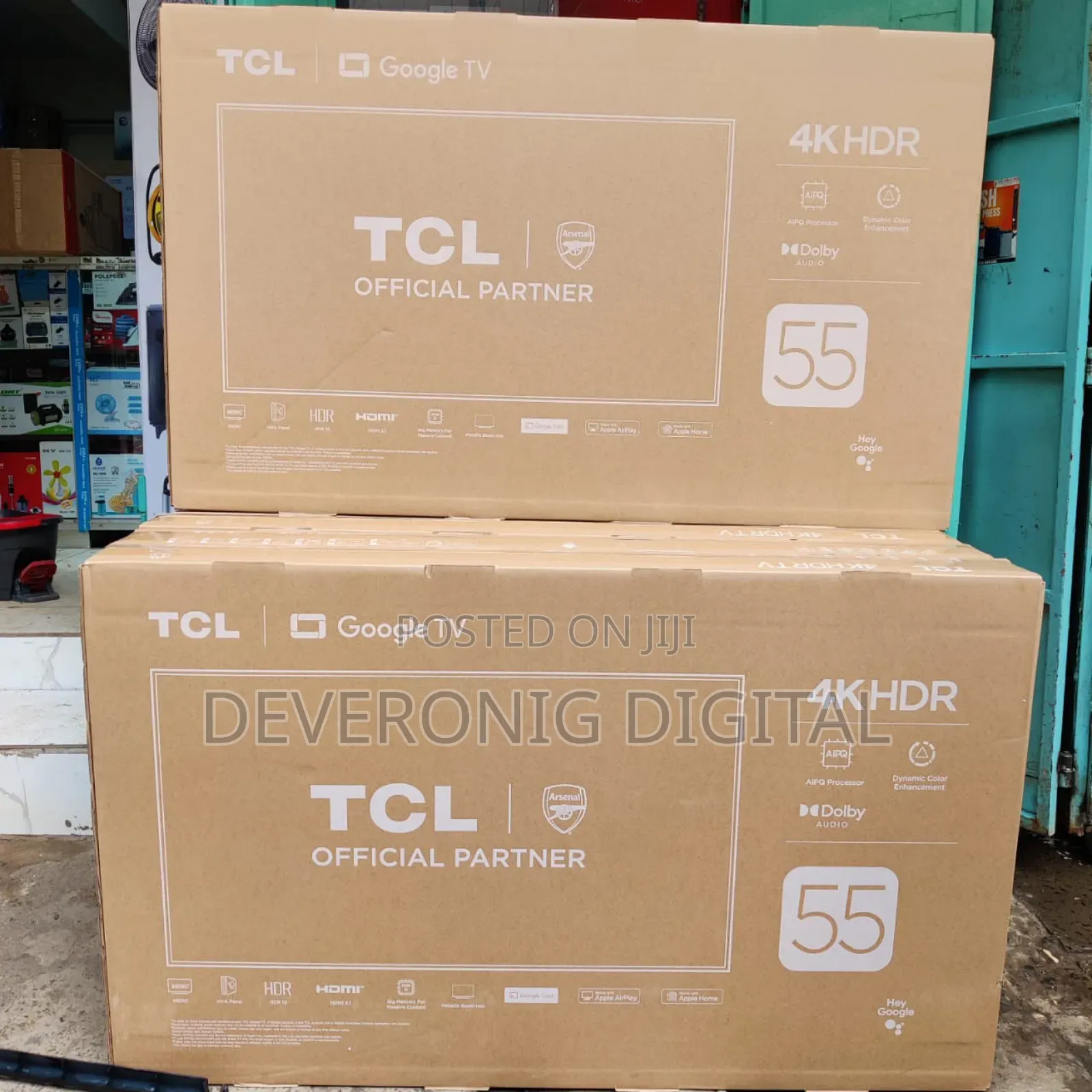 *Tcl 55" Smart Google Tv* *Model: V6c Smart Tv