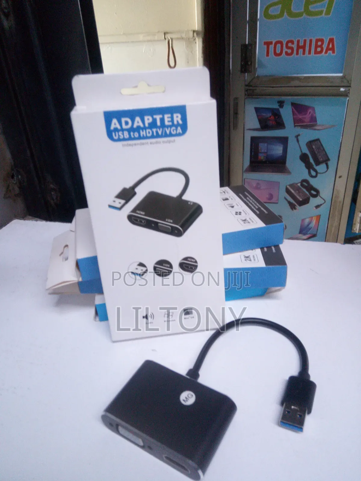 Usb to Hdmi/Vga With Independent Audio Output