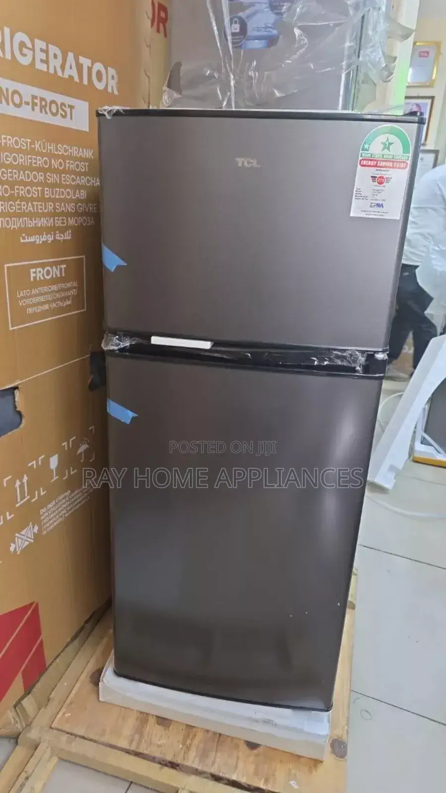 TCL Fridge F163tmg 163l Double Door Refrigerator
