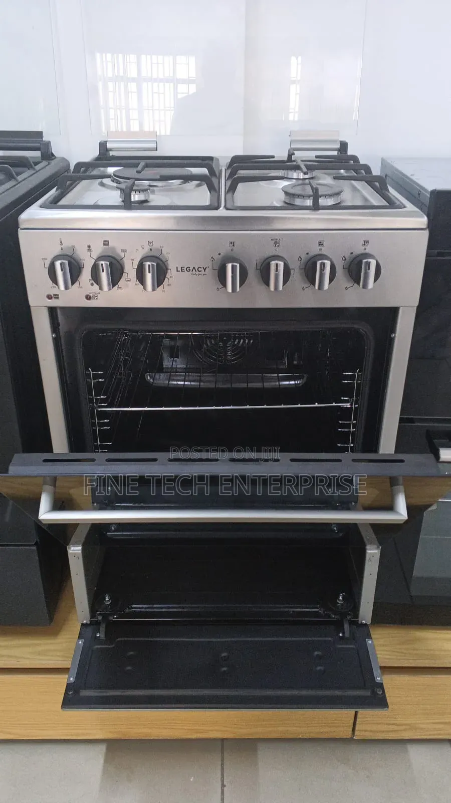60*60 Legacy 3+1 With Jet Gas Valve and Turbo Fan El