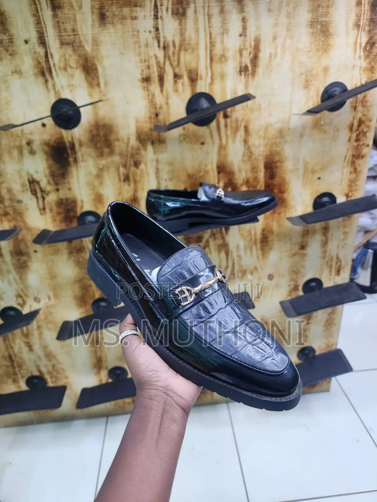 Laceless Formal Leather Clarks for Men Size 39-46
