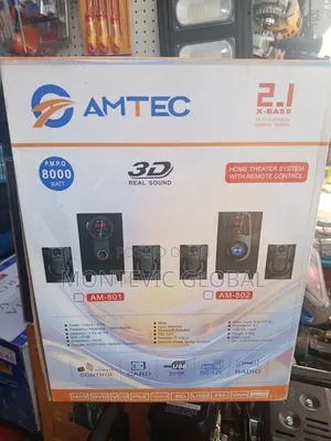 Amtec System Woofer With Remote Control 800w