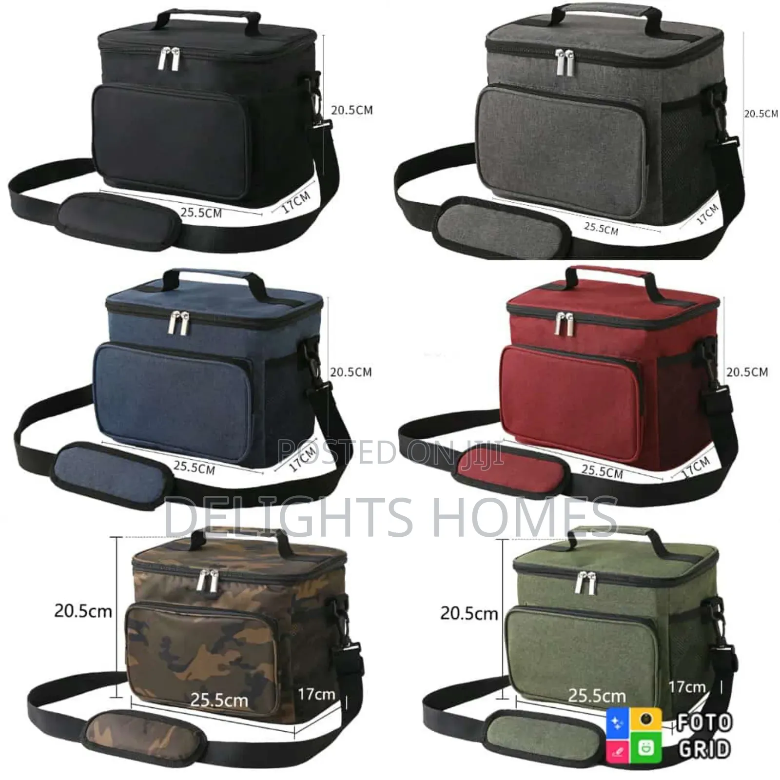 Large Capacity Cooler Lunch Bag-Tet