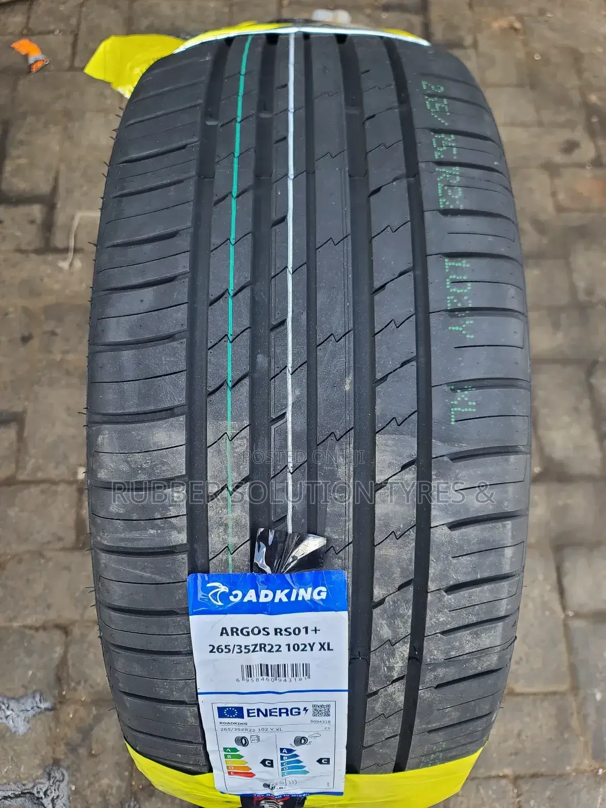 265/35 R22 Roadking Tires 102y X/L Argos Rs01+